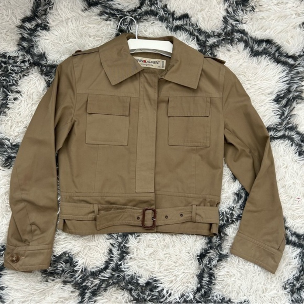 Yves Saint Laurent Rare Editorial Safari Jacket